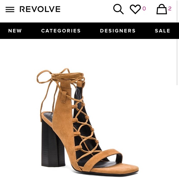 SENSO Shoes - SENSO Niala IV suede leather lace up ankle tie sandal heel camel brown